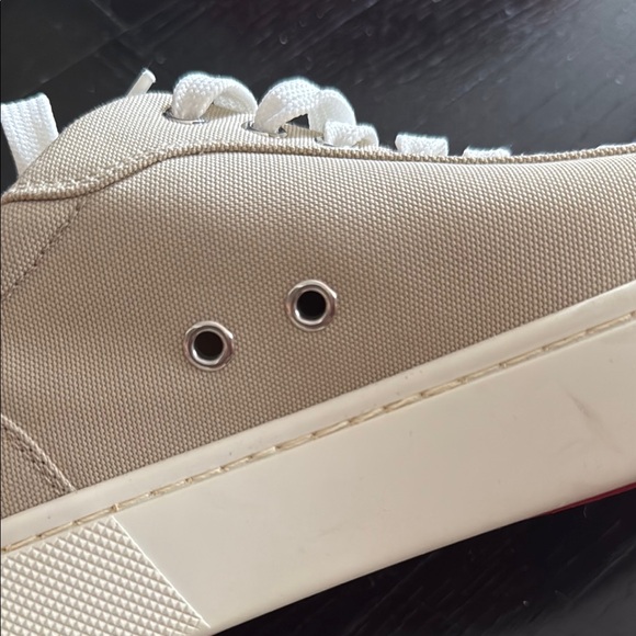Christian Louboutin Cream Sneakers - size 9 (gently worn) - Picture 6 of 8